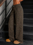 Jaidyn - Dames Luipaardprint Jeans