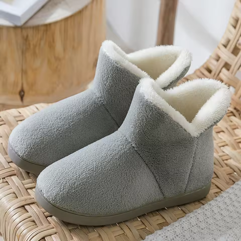 Soluna CloudWalk - Dames Ultra-Zachte Sherpa Binnenpantoffels