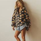 Bloemenprint | Fleece Pullover | Dames | Flora