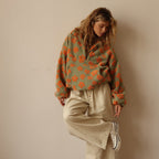 Bloemenprint | Fleece Pullover | Dames | Flora