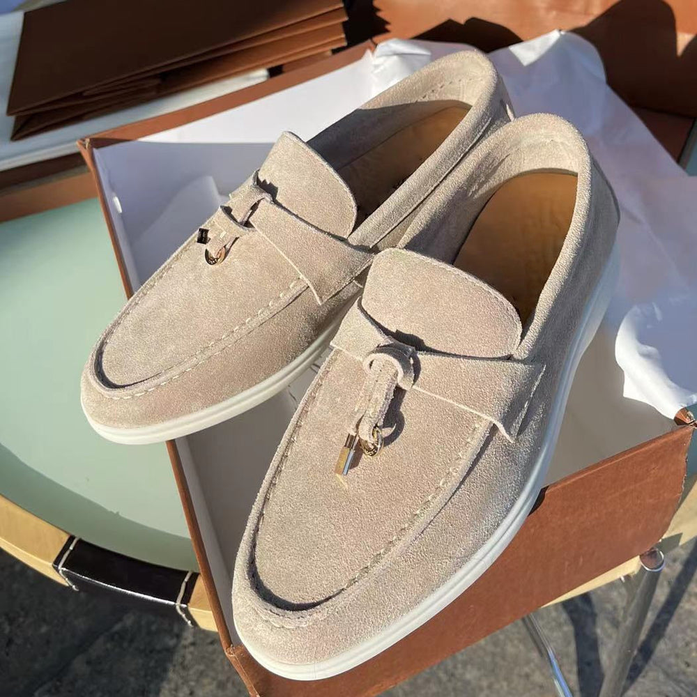 Goudkleurige hardware details | Loafers | Dames | Loafers